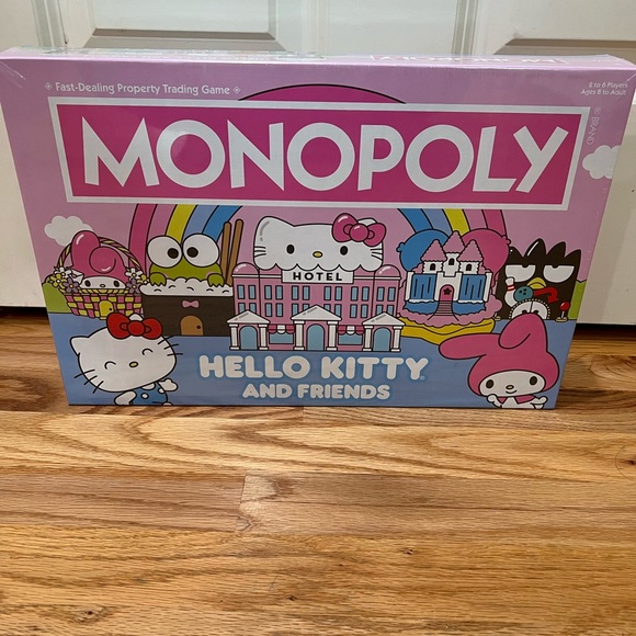 Games Hello Kitty Monopoly Poshmark